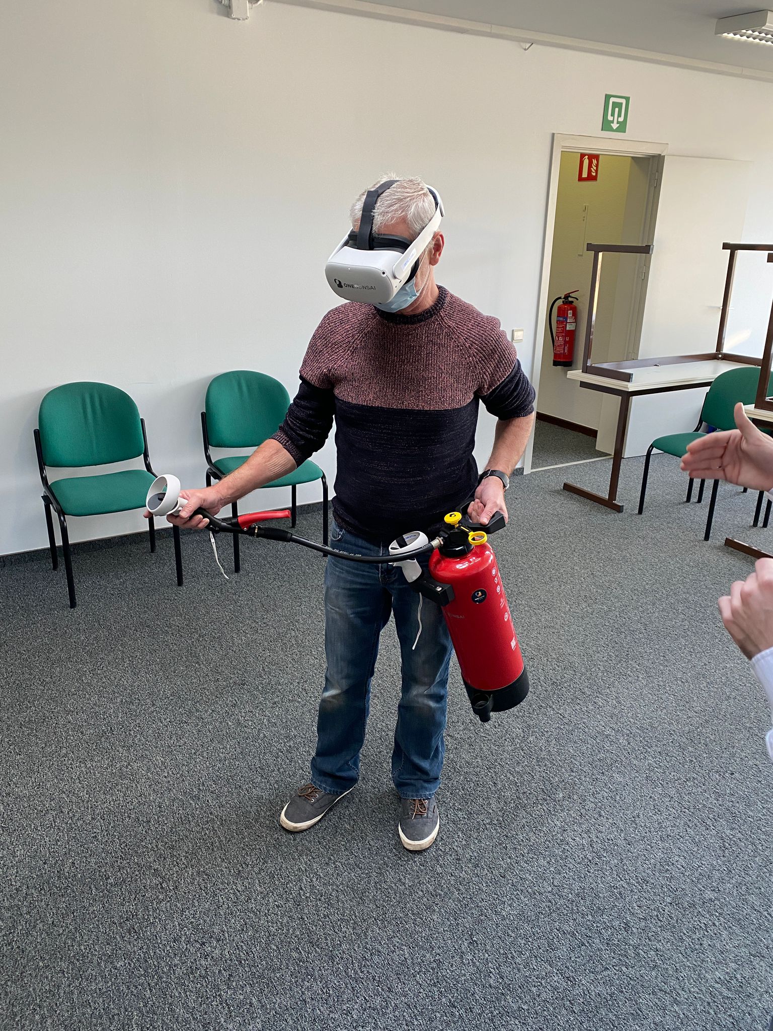 Op zoek naar een virtuele brandopleiding met een VR-bril? Bij De Nestor natuurlijk.